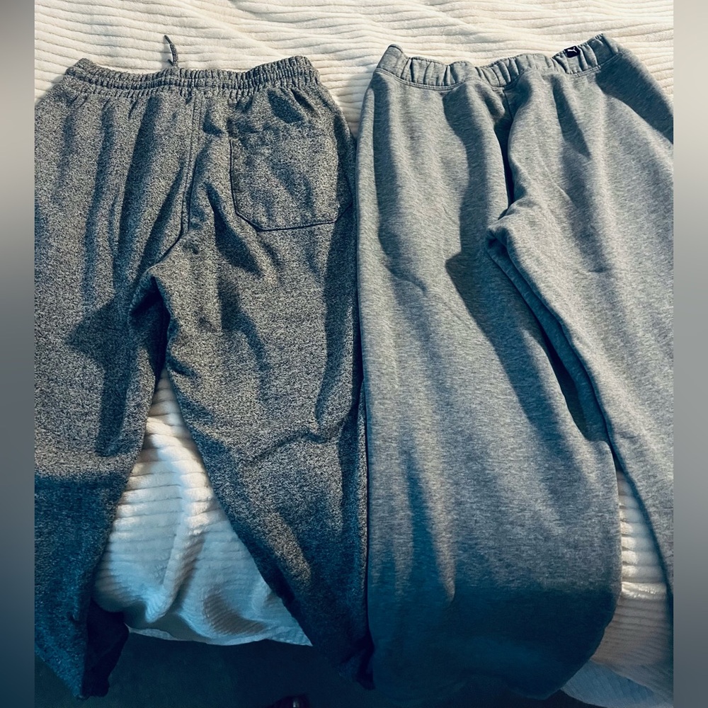Puma and H&M Gray PJ Pant Set - Picture 2 of 8